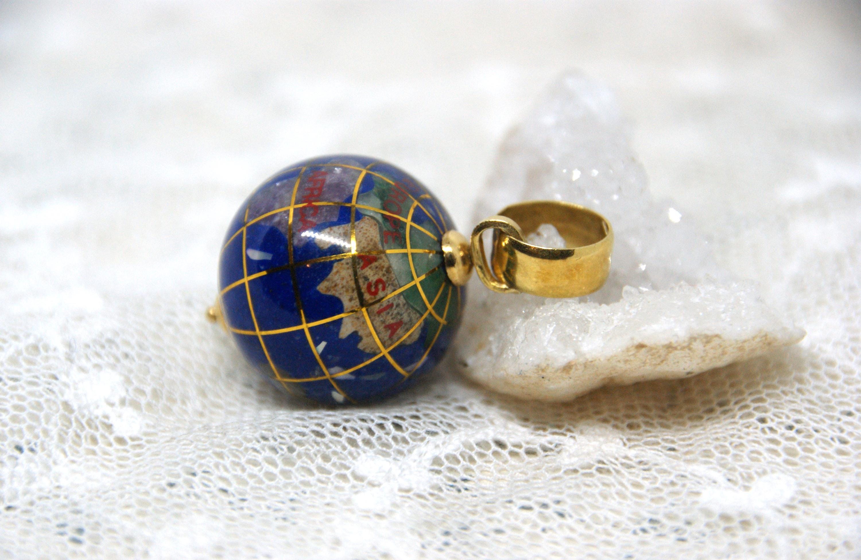 希少】天然石 地球儀 ラージ地球儀 アンティーク 【公式通販】