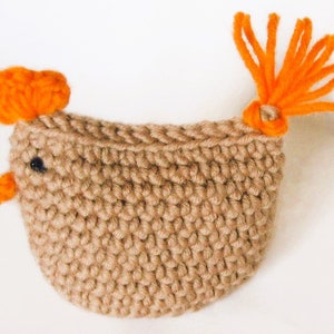 pdf tutorial crocheted chicken, hen tutorial, amigurumi chicken, stuffed toy hen chicken, DIY, chicken crocheting pattern, instant download