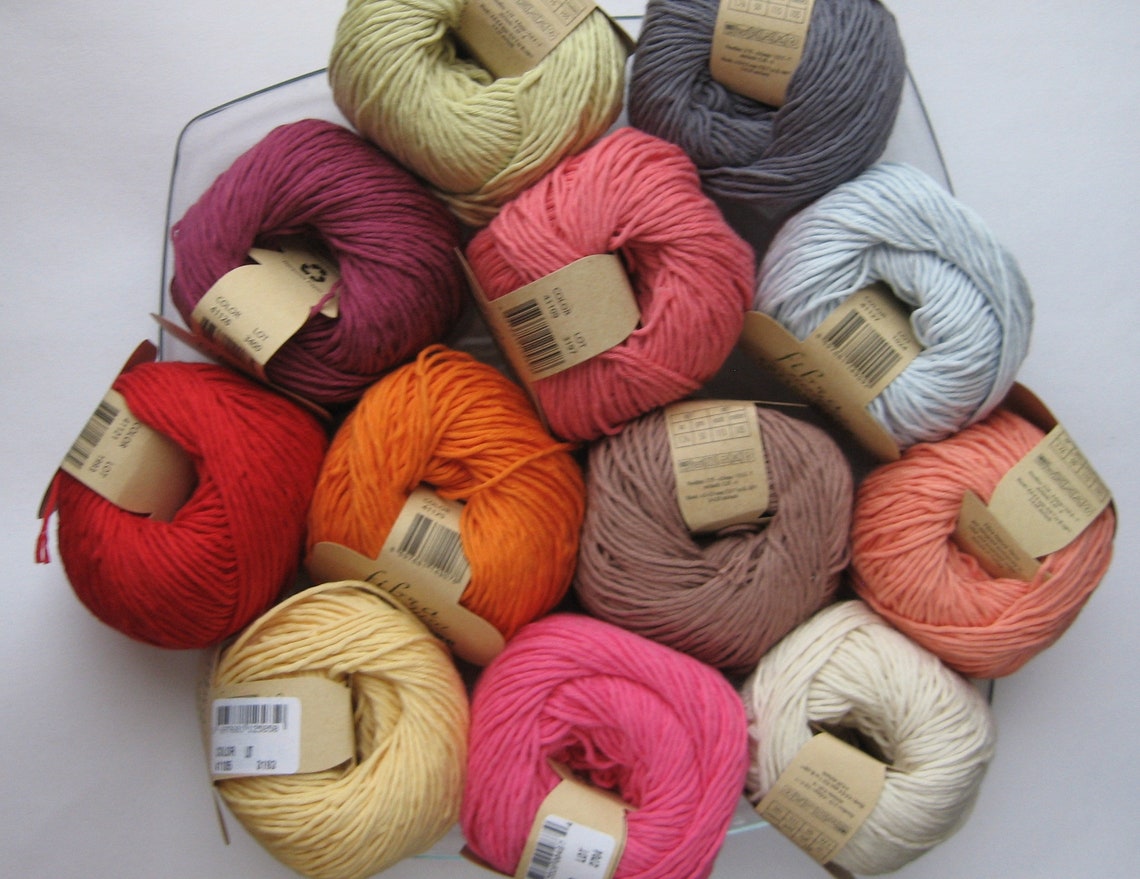 Organic Cotton Yarn Fibra Natura Cottonwood yarn baby yarn Etsy