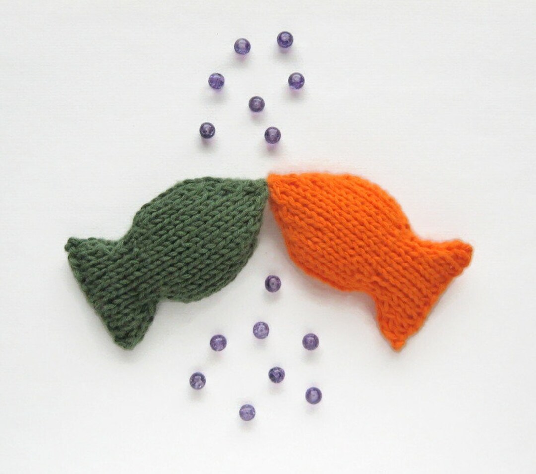 PDF Mini Fish Knitting Pattern Cat Toy Knitting Pattern Etsy