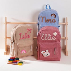 Sac à dos personnalisé pour enfant, sac à dos personnalisé pour enfant, cartable pour bébé, sac à dos personnalisé pour enfant, cadeau d'anniversaire pour enfant, sac enfant