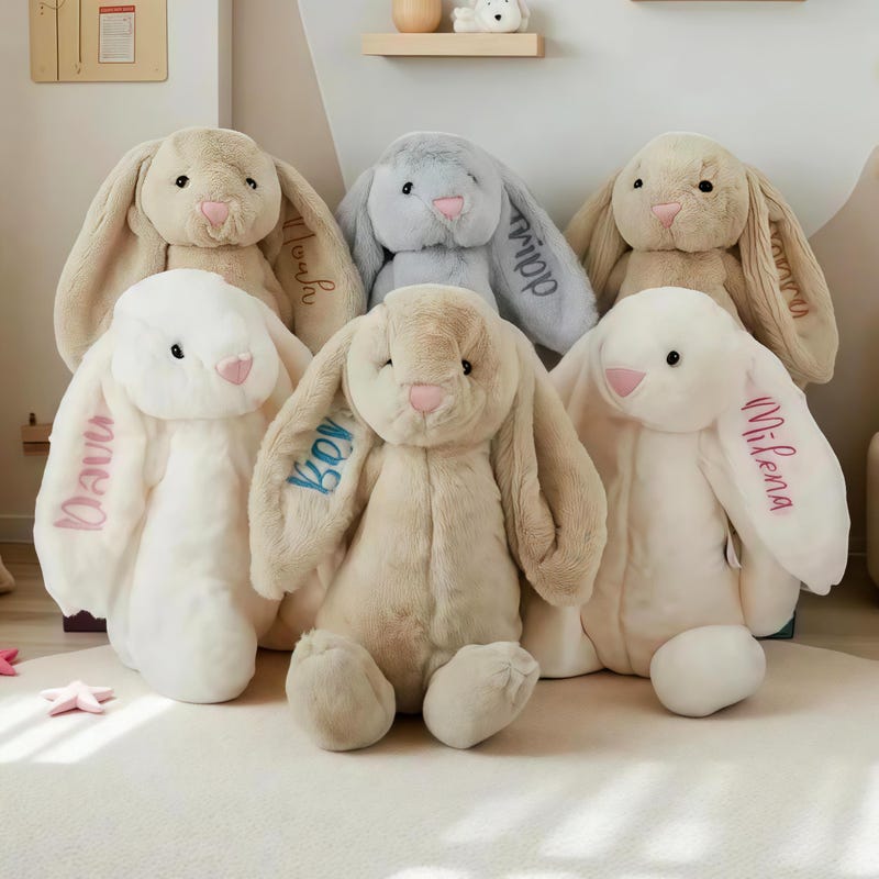 Basim Rabbit Plush Gift Set main image 1