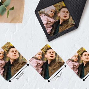 Custom Photo Tie Patch, Gift for Father of the Bride, wedding gift for dad, Anniversary gift, Engagement gift
