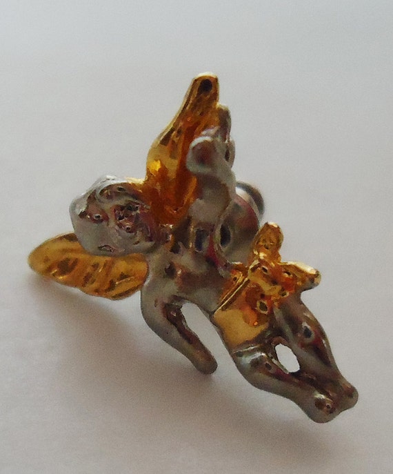 The Spanish Angel Brooch.80s. From Santiago de Co… - image 1