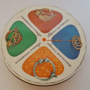 The Irish Jacob Biscuits Round Box.60s