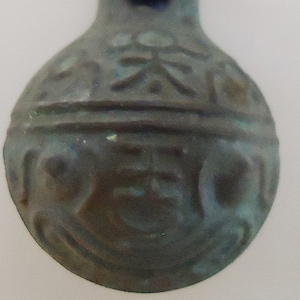The Japanese Antique Metal Bell.20s.Rare