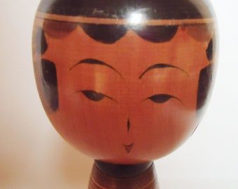 The Japanese Handmade Wooden Kokeshi Doll .20s.Personality