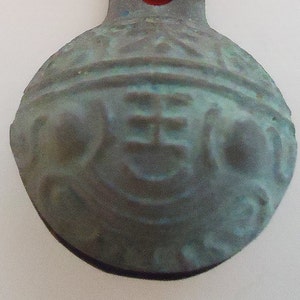 The Japanese Antique Metal Bell.20s.Rare