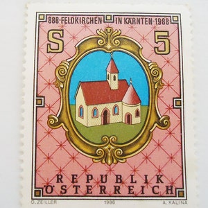 The Republic of Austria Postage One Stamp.1988