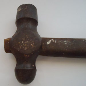 Antique Vintage French Hammer, one of a kind item, more than 150 years old