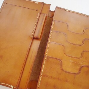 The Authentic Vintage Leather Card Wallet.70s