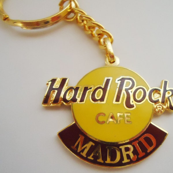 The Authentic Original Hard Rock Cafe key chain.90s