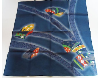 The Vintage Japanese Handkerchief. Beautiful Design