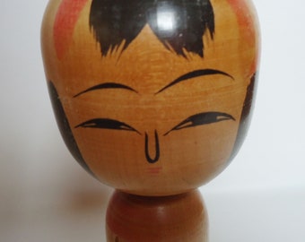 The Japanese Handmade Wooden Kokeshi Doll .20s.Personality