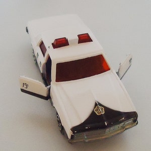 The Chevrolet Impala Tin Car.70s.Japanese Police Car.Rare
