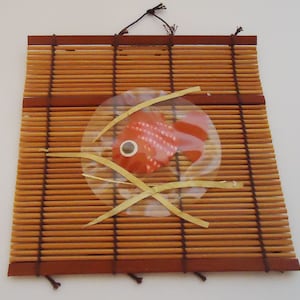 The Vintage Goldfish Mini Noren (Curtain)