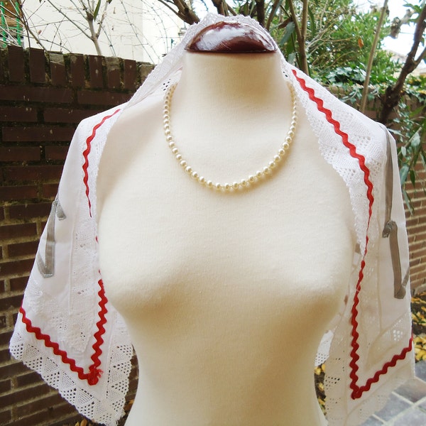 embroidered spanish shawl