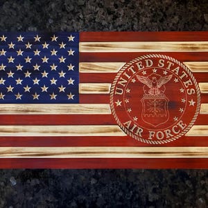 American Flag Sign - Air Force