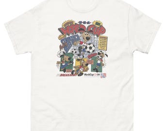 Vintage World Cup Cartoon Tee - USA 94'