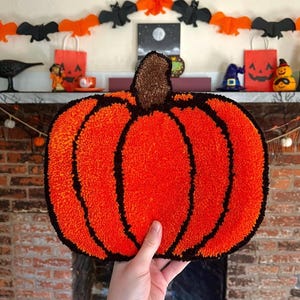 Pumpkin Tufted Rug