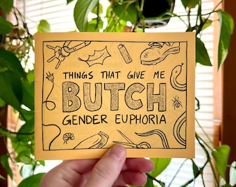 Butch Gender Euphoria Zine