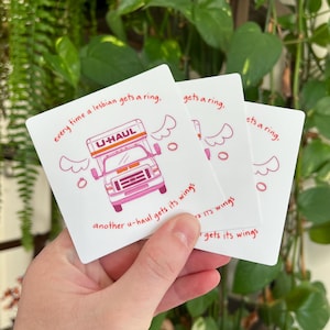 U-Haul Lesbian Sticker