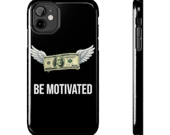 Motivational Winged Money Phone Case | Impact-Resistant Protective Cover