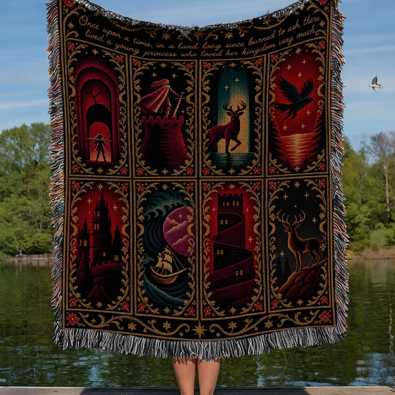 Manon Woven Blanket - Etsy
