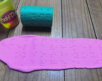 Blindenschrift Playdoh/Kittroller