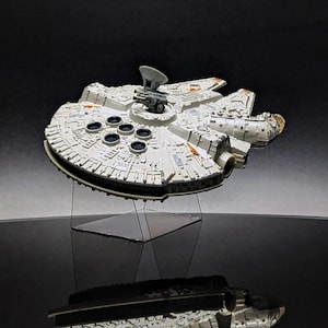 Millennium Falcon Display Stand   | For a vintage Star Wars Kenner Die-Cast vehicle | Ghost Stands®