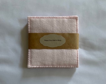 Reusable Facial Cleansing pads Eco-Friendly Cotton Facial Pads Cotton Flannel Facial Squares