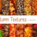 Rose reviewed AUTUMN TEXTURES Paper Pack- 12 Digital Papers - Fall Pumpkins,Colored Leaves, Pinecones,Acorns, Landscape - Printable Download -paper crafts