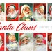 Rose reviewed SANTA FACES PAPER, 10 Digital Printable Papers, Jolly St Nick, Santa Claus Christmas Decor, Party, Wallpaper, Background,Gift Wrap, Crafts