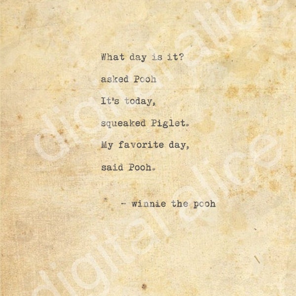 Typewriter Quote Etsy