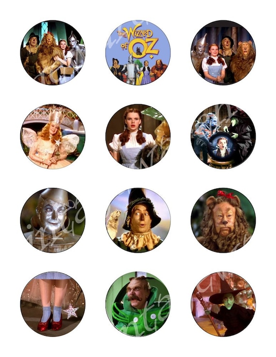 WIZARD Of OZ Craft Circles Original Wizard Dorothy Toto - Etsy UK