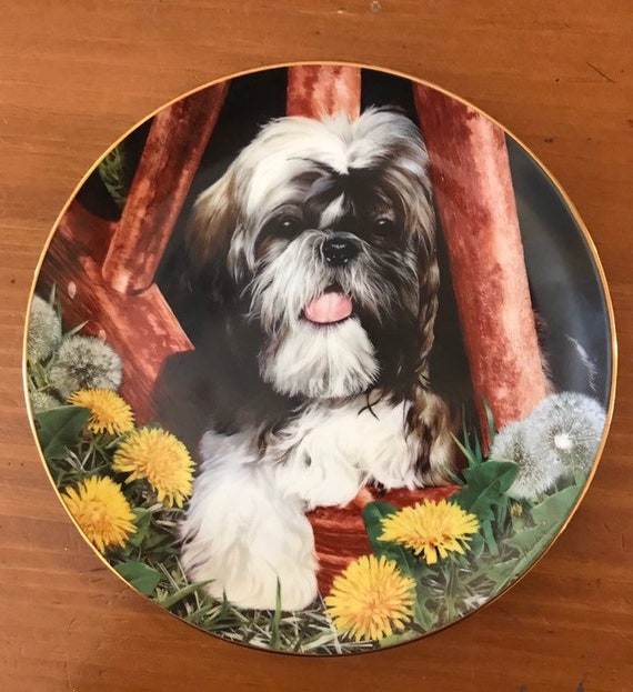 danbury mint dog plates