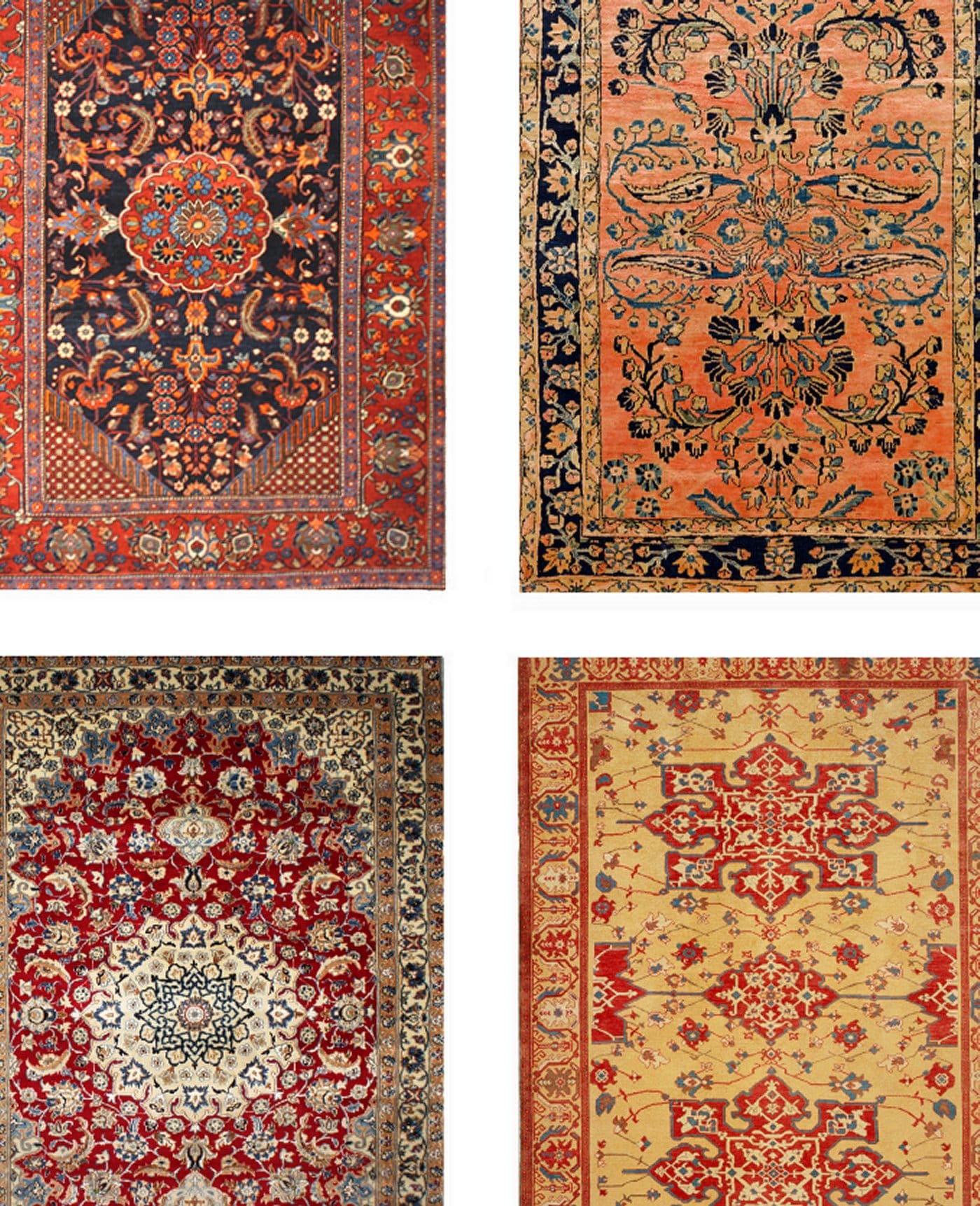 Oriental Rug Patterns.pdf ORIENTAL RUGS PAPER Printable Download, 12 Antique Persian Carpets, 3.5 ...