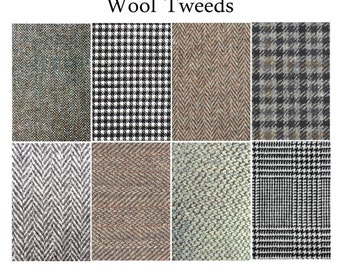 WOOL TWEEDS  Digital Download Paper Pack- Woven MENSWEAR -  Textured Papers -Town and Country -  printable paper downloads  - DiY