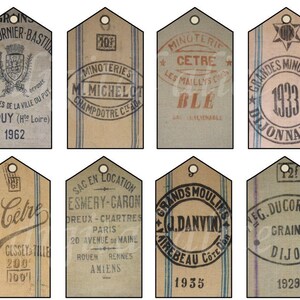 PRINTABLE GIFT TAGS, Burlap, Lace and Denim, Digital Gift Tags,wedding ...