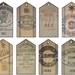 PRINTABLE GIFT TAGS Burlap Lace and Denim Digital Gift - Etsy