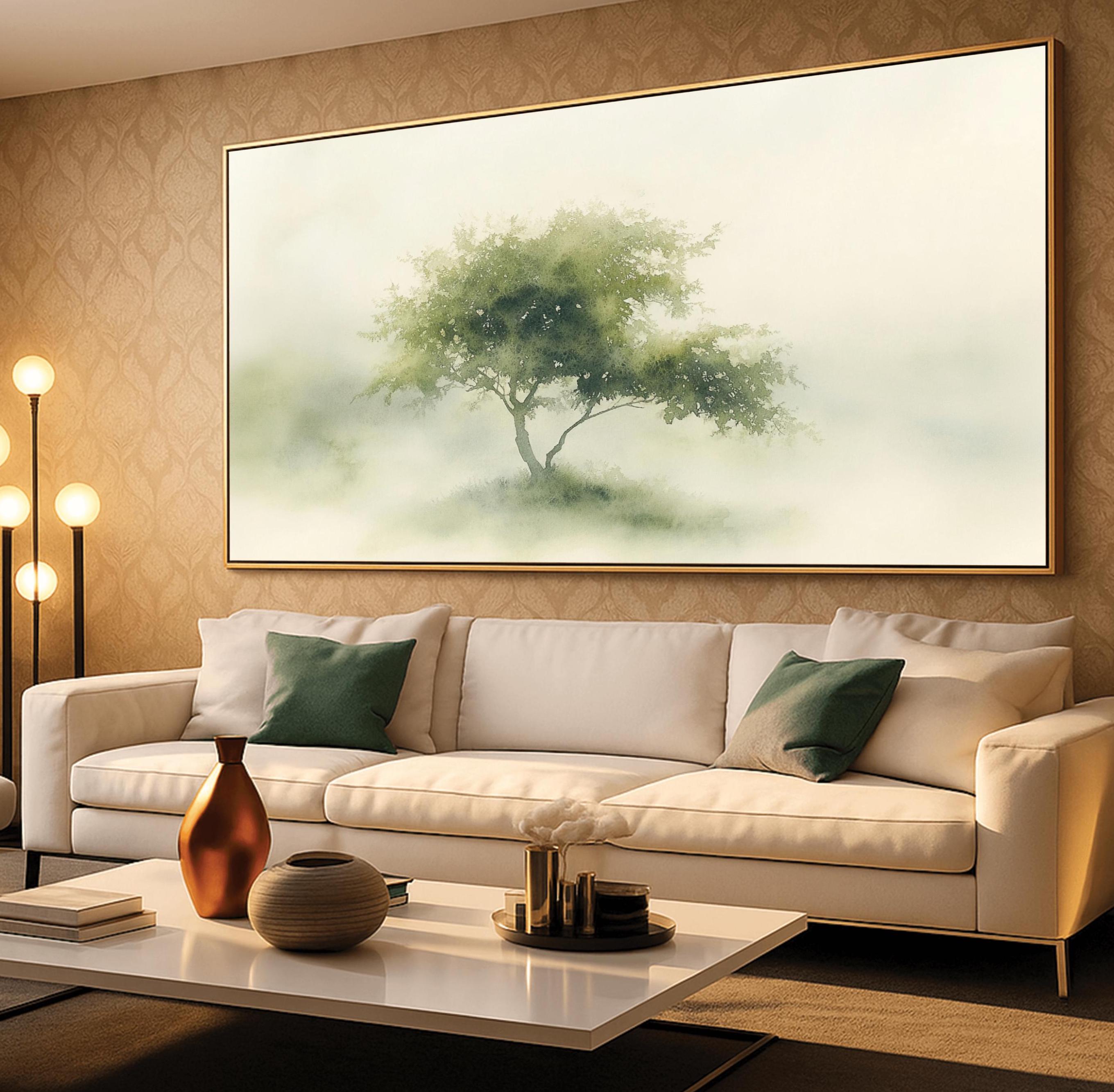 Weeping Willow Tree Wall Art Print-giclée Paper, Canvas or Wood-framed ...