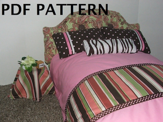 Fits American Girl Doll 18inch Bed Pattern Pdf