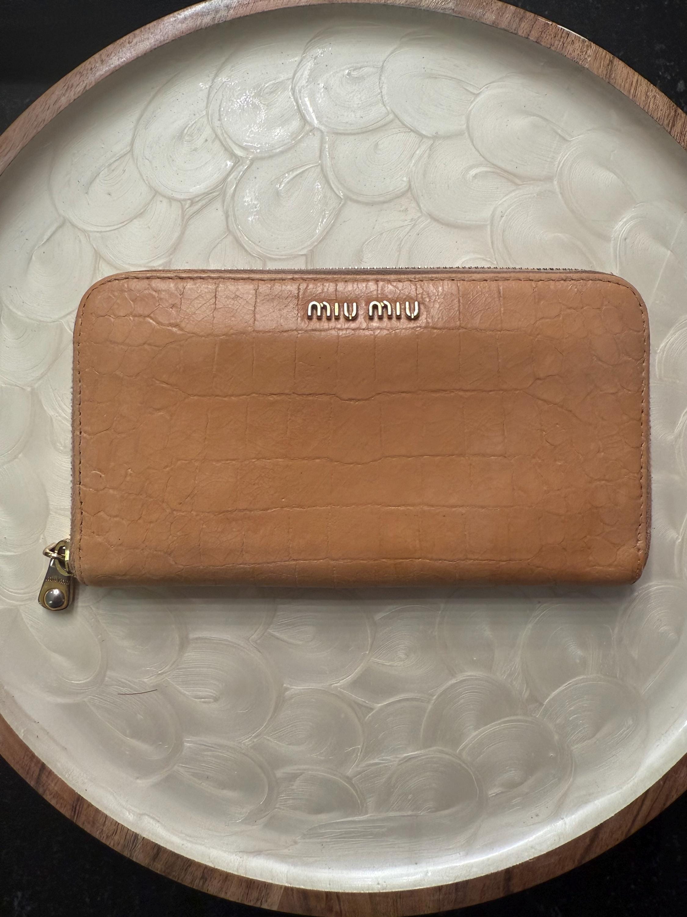 Vintage Miu Miu Wallet - Etsy