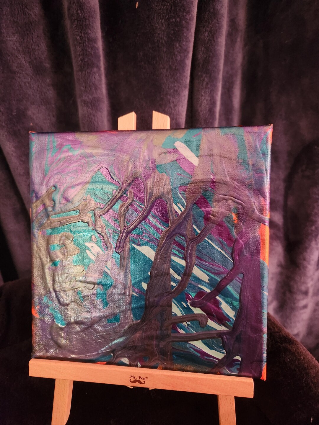 Rib Cage Acrylic Painting - Etsy