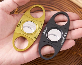 Individueller Zigarrenschneider, personalisierter Zigarrenschneider, Trauzeuge Geschenk für Vater, Trauzeuge Geschenk, Hochzeitsgeschenk, Mann Geschenk, Geschenk für ihn, Weihnachtsgeschenk