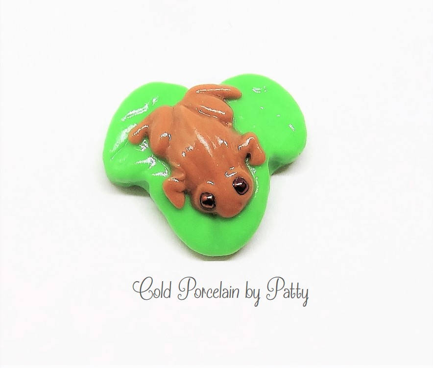 Cold Porcelain Coquí Frog Figurine Ornament Planner Purse Etsy