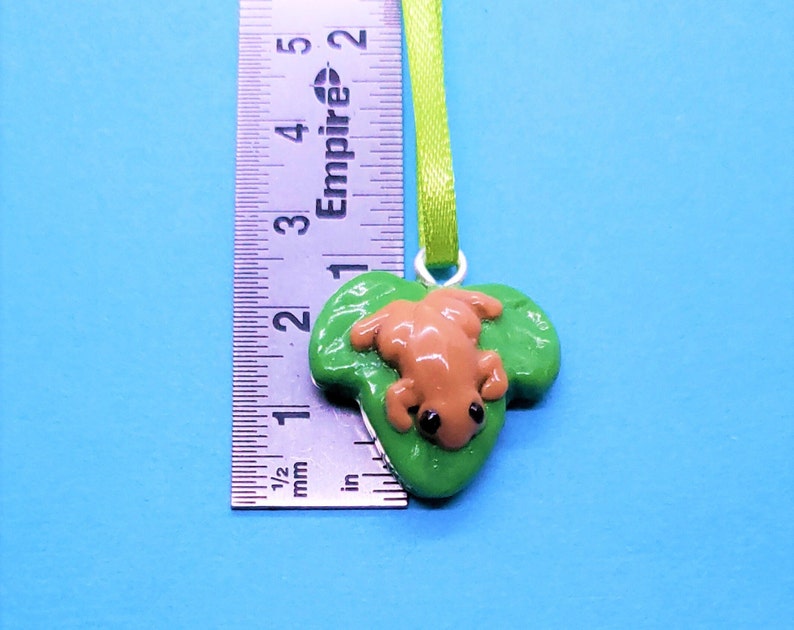 Custom Miniature Puerto Rican Coquí Frog Figurine Ornament Brooch Pin Planner Purse Charm Magnet Necklace Handmade Gift Ornament