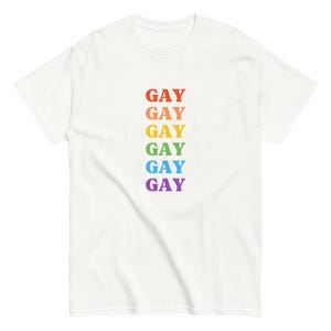 Gay Rainbow LGBTQ Pride T-Shirt