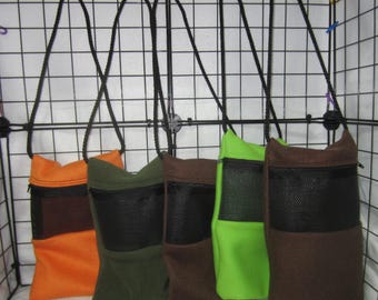 Ready to Ship/ 5 Random Color Sugar glider Bonding Pouches - Bulk Bonding Pouch Lot - Sugar Glider Accessories