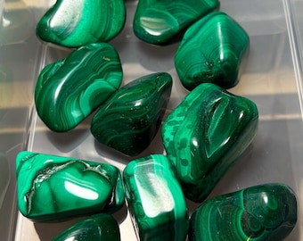 Green Malachite Tumble Stone